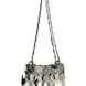 Paco Rabanne Silver Brass Shoulder Bag