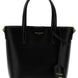 Saint Laurent Black Calfskin Tote Bag