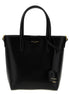 Saint Laurent Black Calfskin Tote Bag
