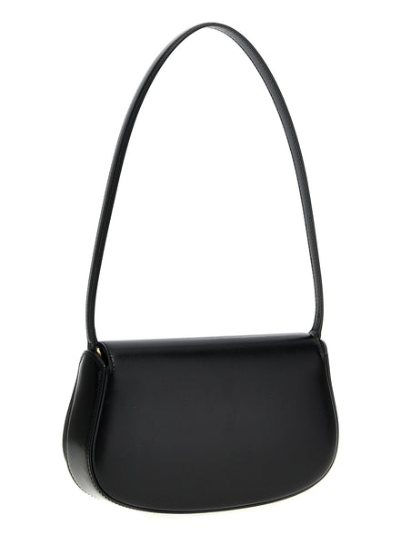 Saint Laurent Black Calfskin Shoulder Bag