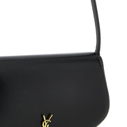 Saint Laurent Black Calfskin Shoulder Bag