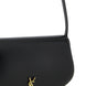 Saint Laurent Black Calfskin Shoulder Bag