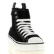 R13 Bicolor Cotton Platform Sneakers