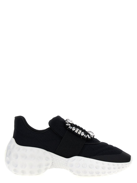 Roger Vivier Bicolor Polyethylene Athletic Sneakers