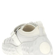Roger Vivier White Polyamide Athletic Sneakers