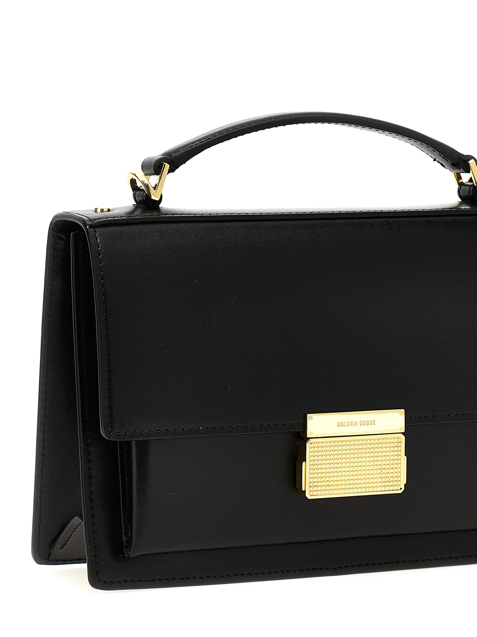 Golden Goose Black Cowhide Handbag