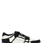 Amiri Bicolor Leather Low Top Sneakers