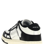 Amiri Bicolor Leather Low Top Sneakers