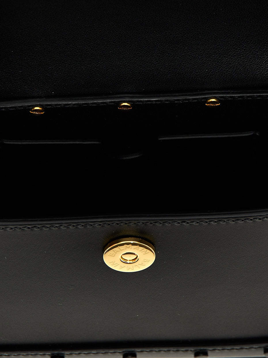 Balmain Black Calfskin Handbag