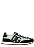 Dolce & Gabbana Bicolor Calfskin Athletic Sneakers