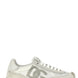 Dolce & Gabbana White Calfskin Athletic Sneakers