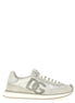 Dolce & Gabbana White Calfskin Athletic Sneakers