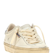 Golden Goose White Lamb Leather Low Top Sneakers