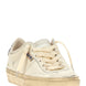 Golden Goose White Lamb Leather Low Top Sneakers