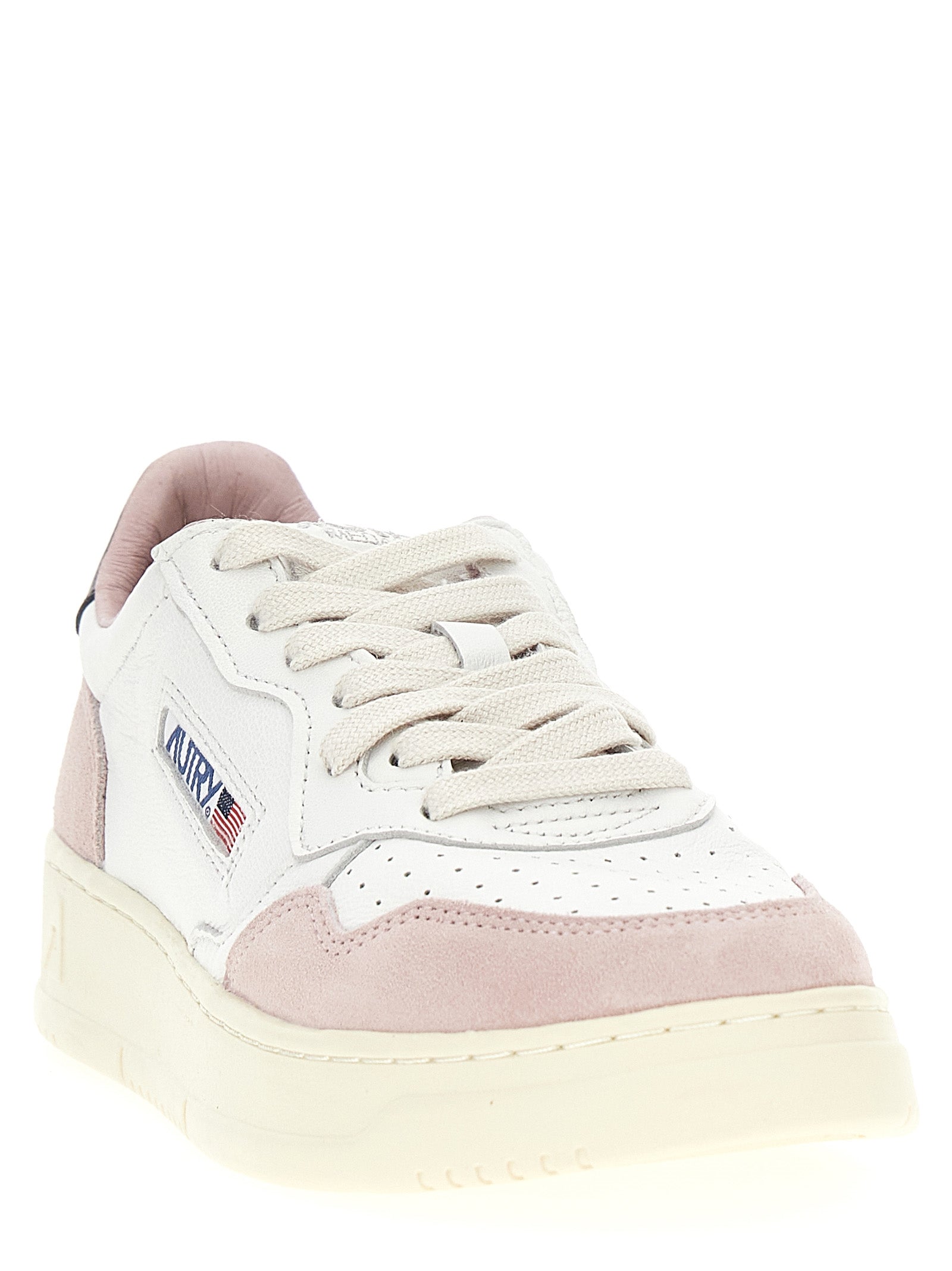 Autry Multicolor Leather Low Top Sneakers