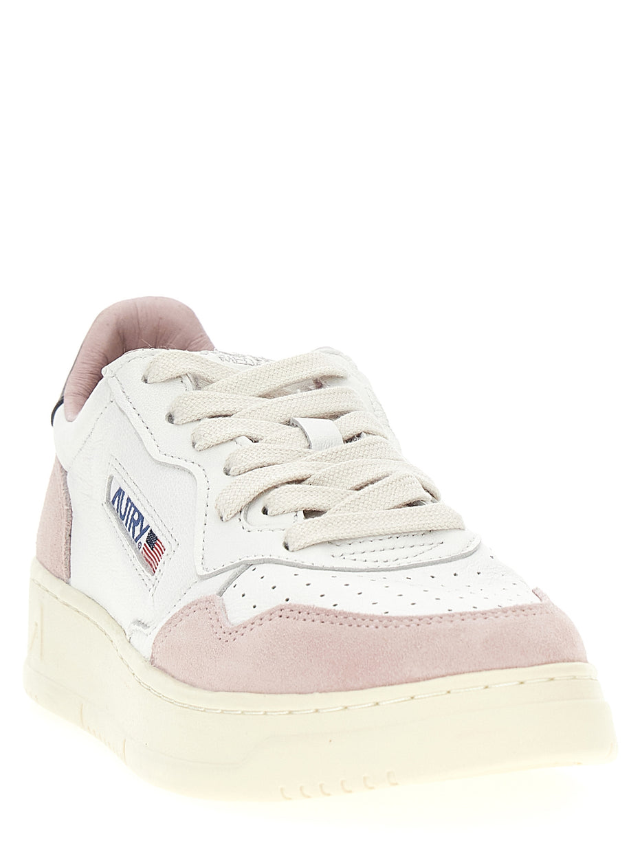 Autry Multicolor Leather Low Top Sneakers