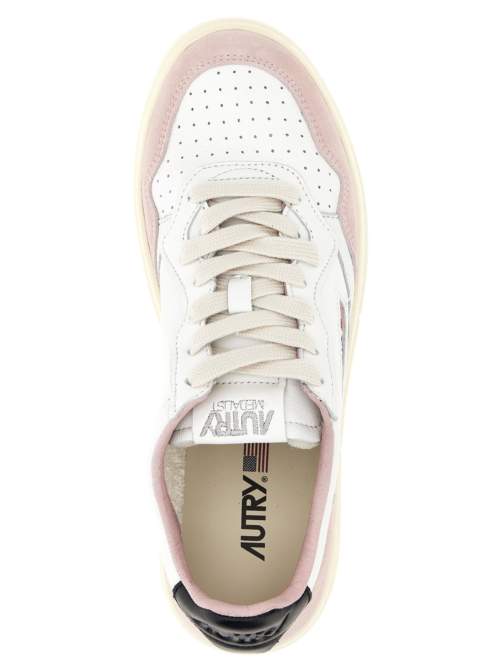 Autry Multicolor Leather Low Top Sneakers