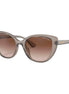 Armani Exchange Brown Injected Sunglasses