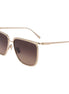 Ferragamo Gold Metal Sunglasses