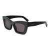 Ferragamo Black Acetate Sunglasses