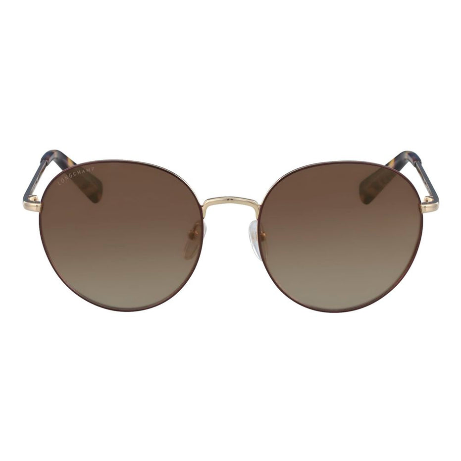 Longchamp Gold Metal Sunglasses