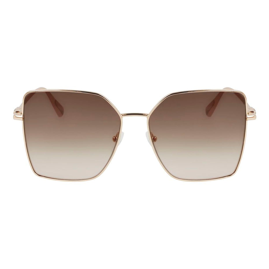 Longchamp Gold Metal Sunglasses