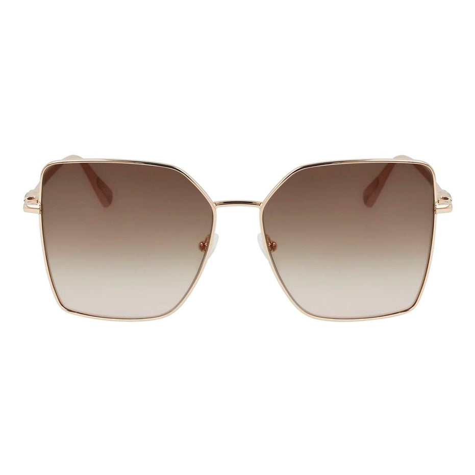 Longchamp Gold Metal Sunglasses