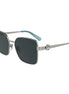 Longchamp Gray Metal Sunglasses