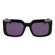 Longchamp Black Acetate Sunglasses