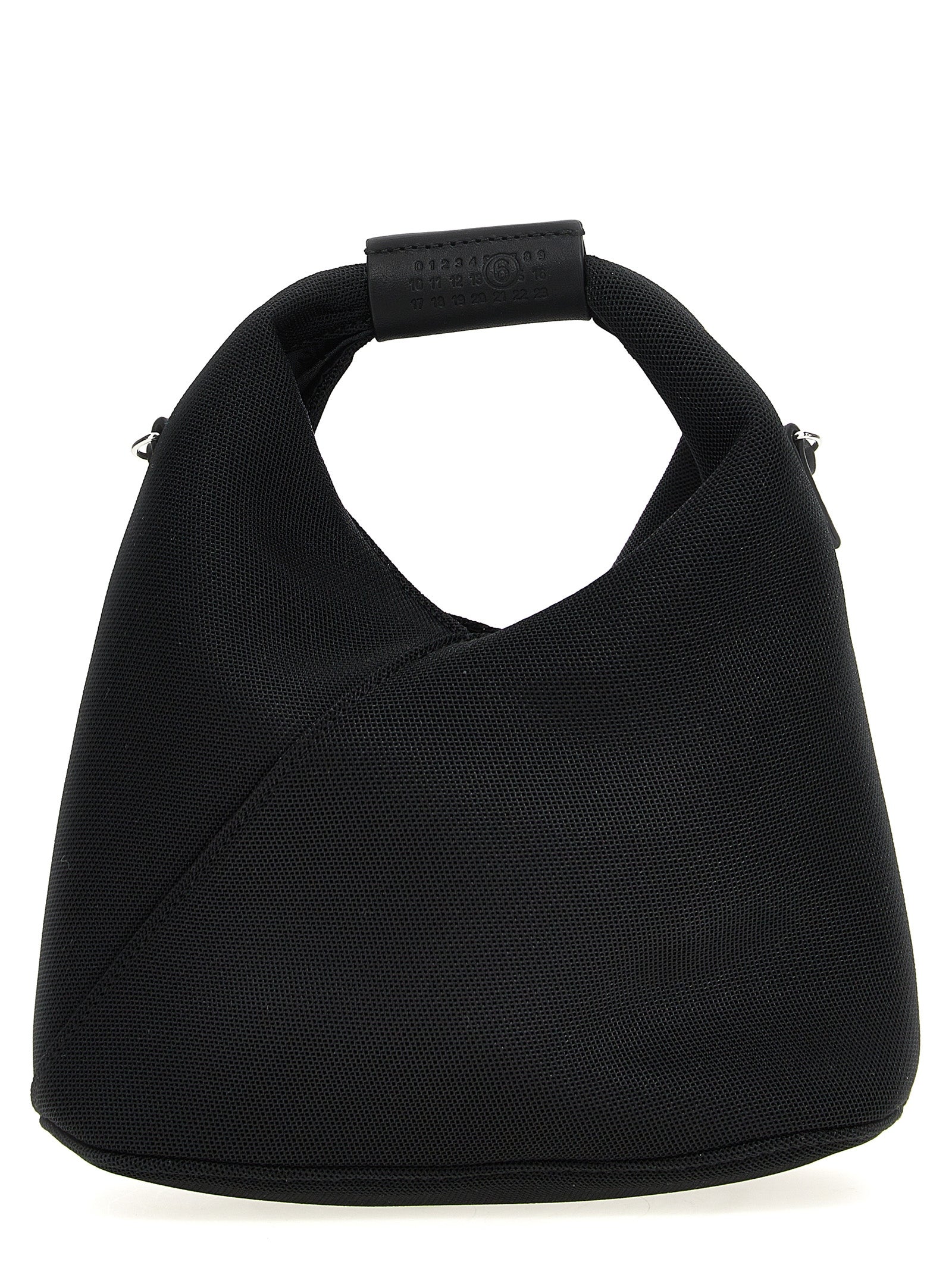 MM6 Maison Margiela Black Polyester Crossbody Bag