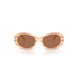Tory Burch Brown Acetate Sunglasses