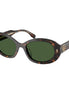 Tory Burch Brown Acetate Sunglasses
