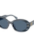 Tory Burch Blue Acetate Sunglasses