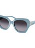 Tory Burch Blue Acetate Sunglasses