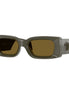 Versace Gray Acetate Sunglasses
