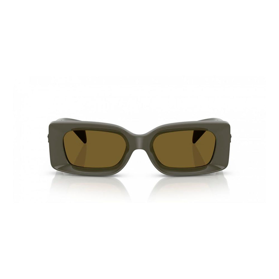 Versace Gray Acetate Sunglasses