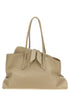 The Attico Beige Calfskin Shoulder Bag