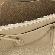 The Attico Beige Calfskin Shoulder Bag