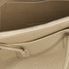 The Attico Beige Calfskin Shoulder Bag