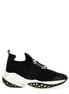 Roger Vivier Black Polyester Athletic Sneakers
