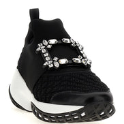 Roger Vivier Black Polyester Athletic Sneakers