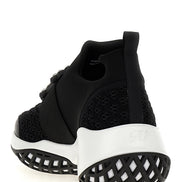 Roger Vivier Black Polyester Athletic Sneakers