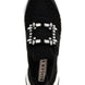 Roger Vivier Black Polyester Athletic Sneakers