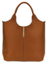 Tod's Brown Calfskin Tote Bag