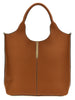 Tod's Brown Calfskin Tote Bag