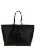 Tod's Black Calfskin Tote Bag