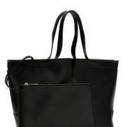 Tod's Black Calfskin Tote Bag