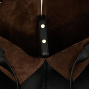 Tod's Black Calfskin Tote Bag