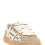 Amiri Beige Cowhide Sneakers