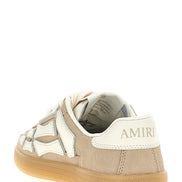 Amiri Beige Cowhide Sneakers